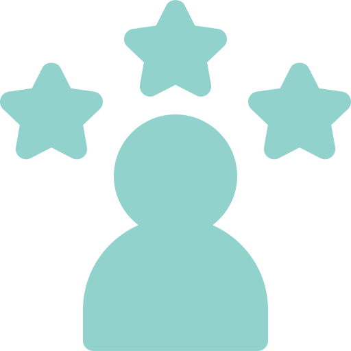 Ikon - stjerner over en person